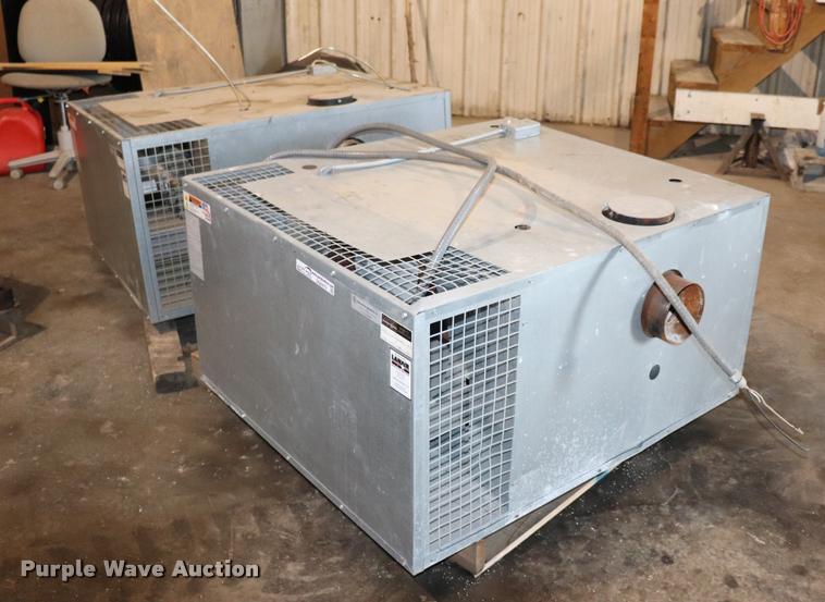 (2) Lanair MX-200 waste oil heaters