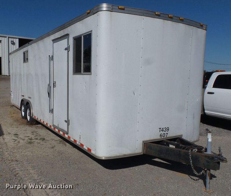 image for item DE7930 2008 Haulmark JS085X28WT3 enclosed cargo trailer