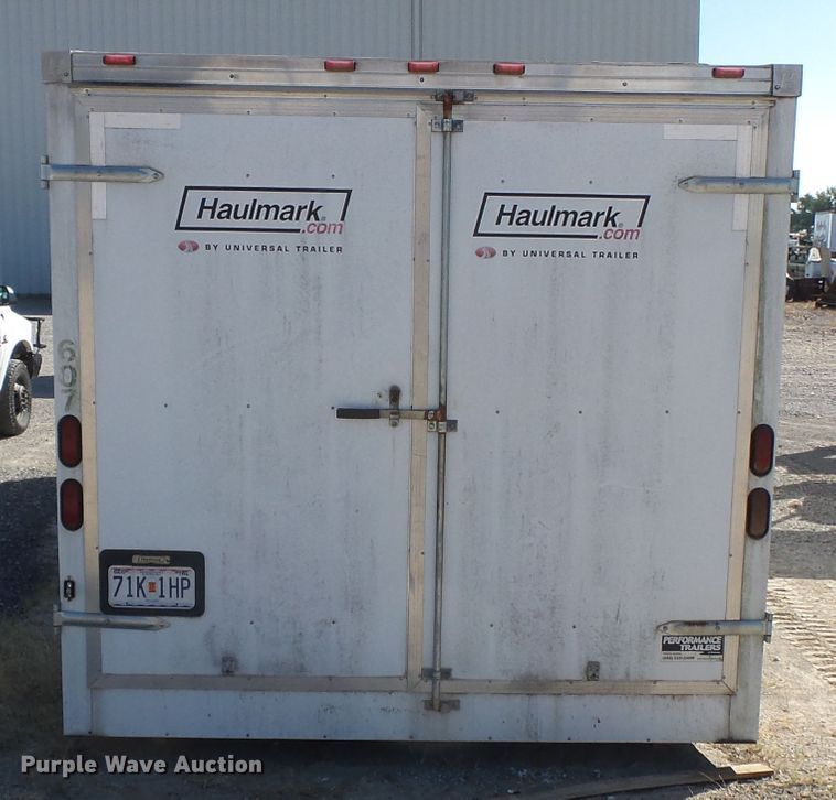 image for item DE7930 2008 Haulmark JS085X28WT3 enclosed cargo trailer