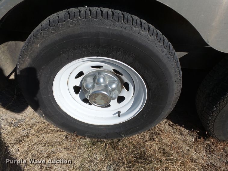 image for item DE7930 2008 Haulmark JS085X28WT3 enclosed cargo trailer