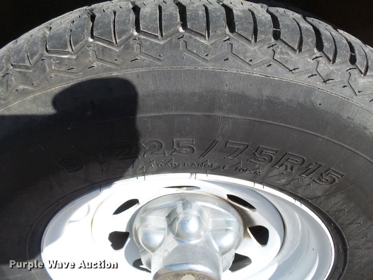 image for item DE7930 2008 Haulmark JS085X28WT3 enclosed cargo trailer