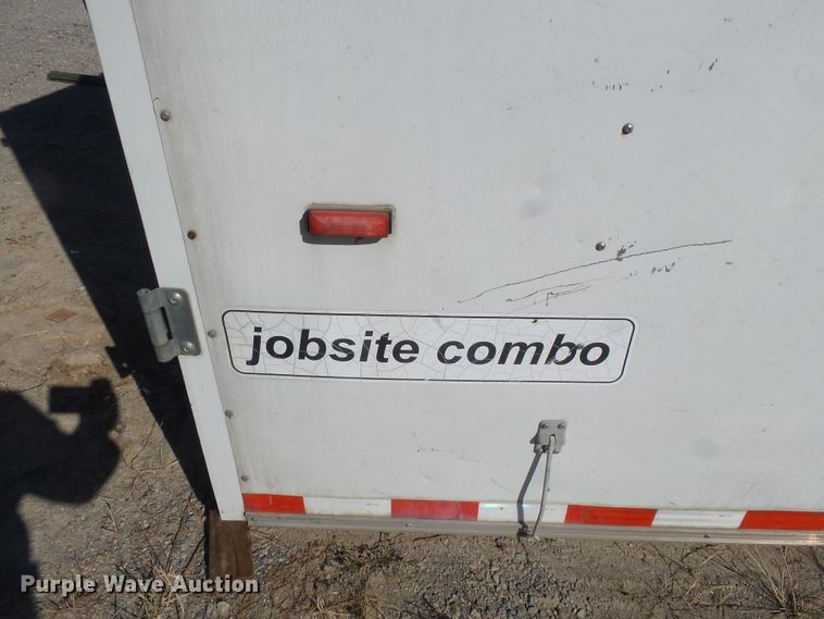 image for item DE7930 2008 Haulmark JS085X28WT3 enclosed cargo trailer