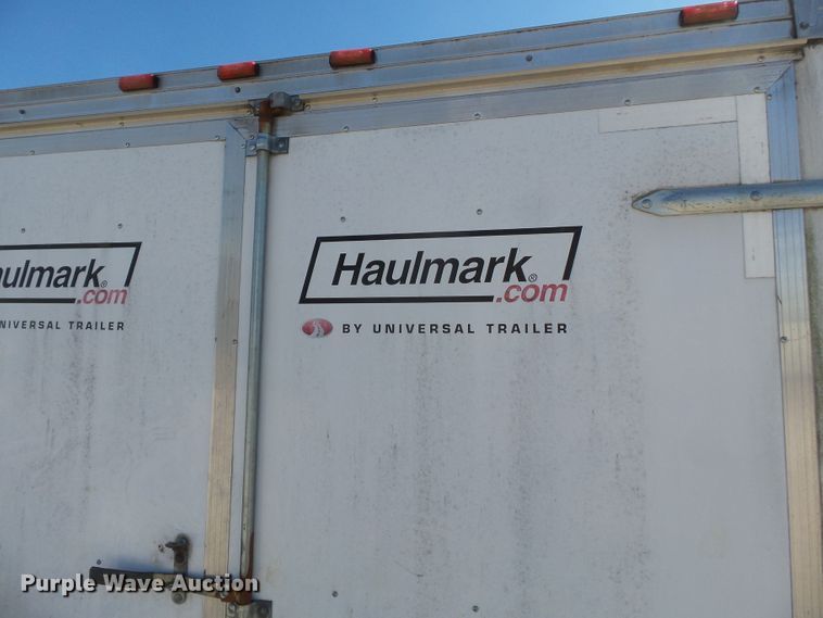 image for item DE7930 2008 Haulmark JS085X28WT3 enclosed cargo trailer