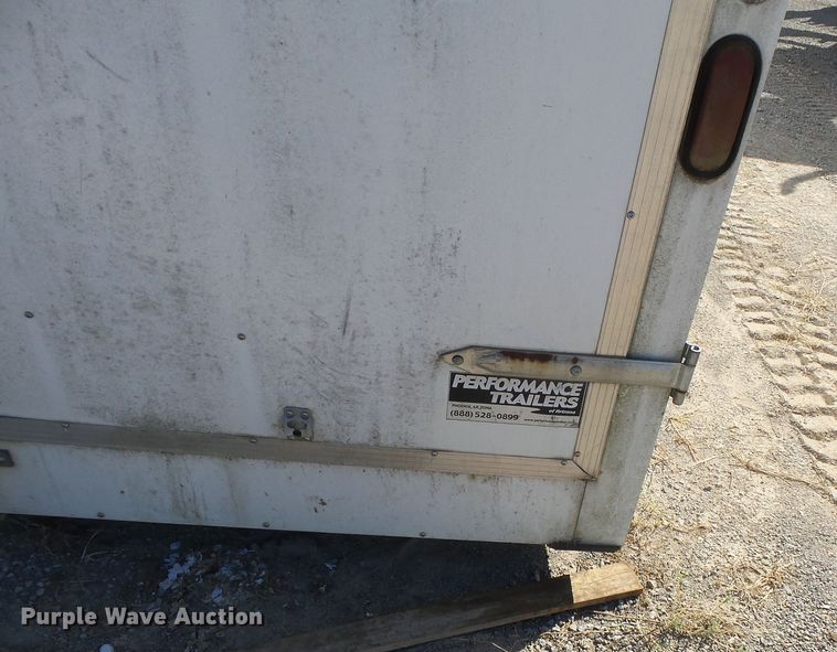 image for item DE7930 2008 Haulmark JS085X28WT3 enclosed cargo trailer