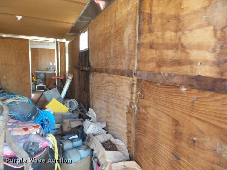 image for item DE7930 2008 Haulmark JS085X28WT3 enclosed cargo trailer