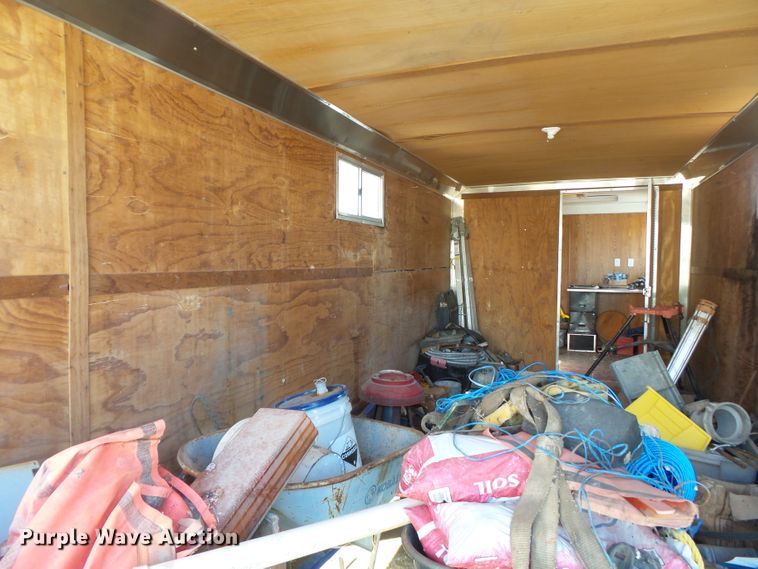 image for item DE7930 2008 Haulmark JS085X28WT3 enclosed cargo trailer