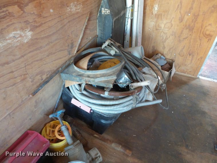 image for item DE7930 2008 Haulmark JS085X28WT3 enclosed cargo trailer