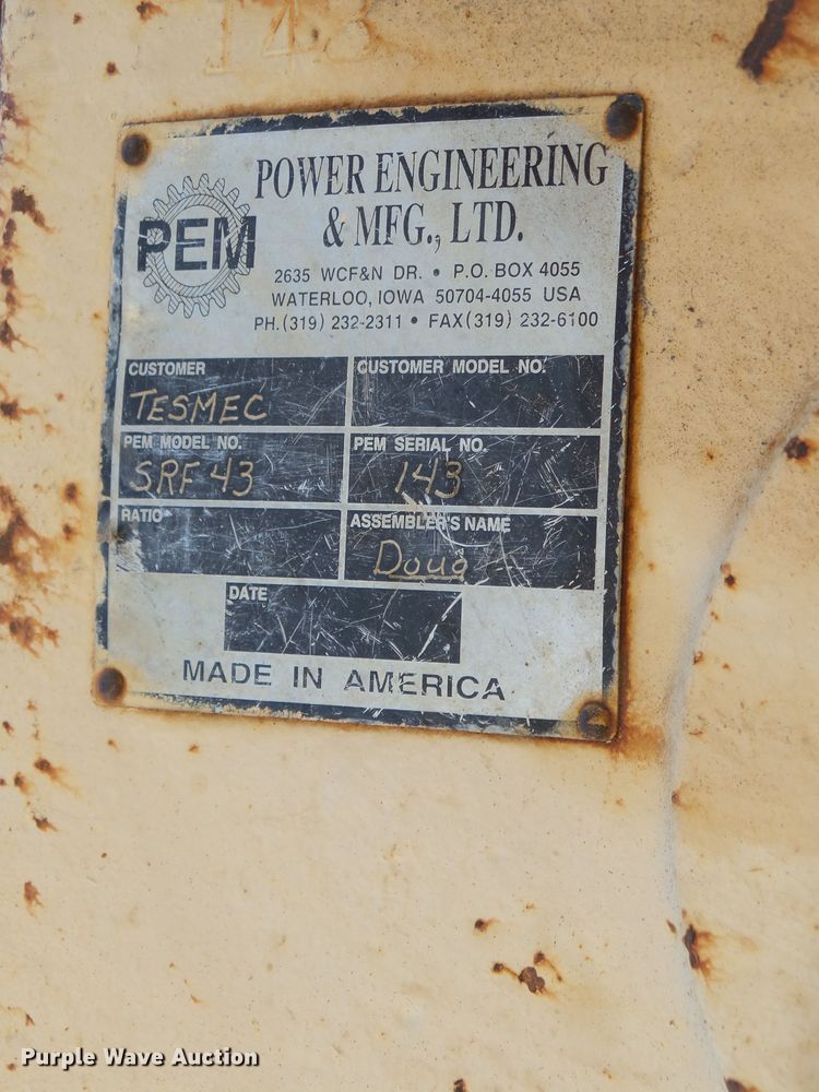 image for item DE7992 1999 Tesmec TRS1075 rock saw