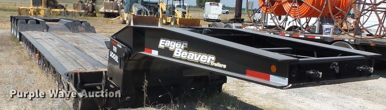 image for item DE8005 1999 Eager Beaver 50GSL/3 lowboy equipment trailer