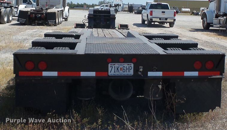 image for item DE8005 1999 Eager Beaver 50GSL/3 lowboy equipment trailer