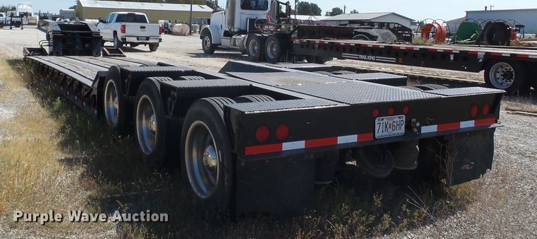 image for item DE8005 1999 Eager Beaver 50GSL/3 lowboy equipment trailer