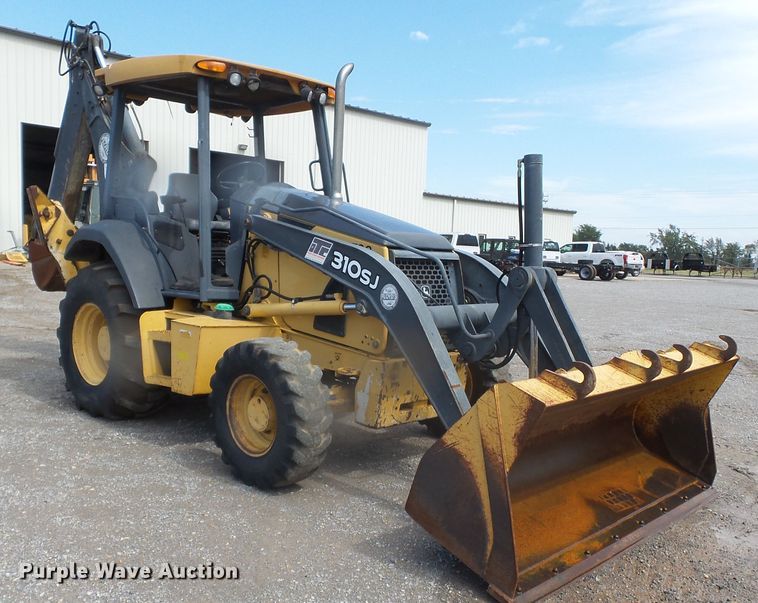 image for item DE8009 2007 John Deere 310SJ backhoe