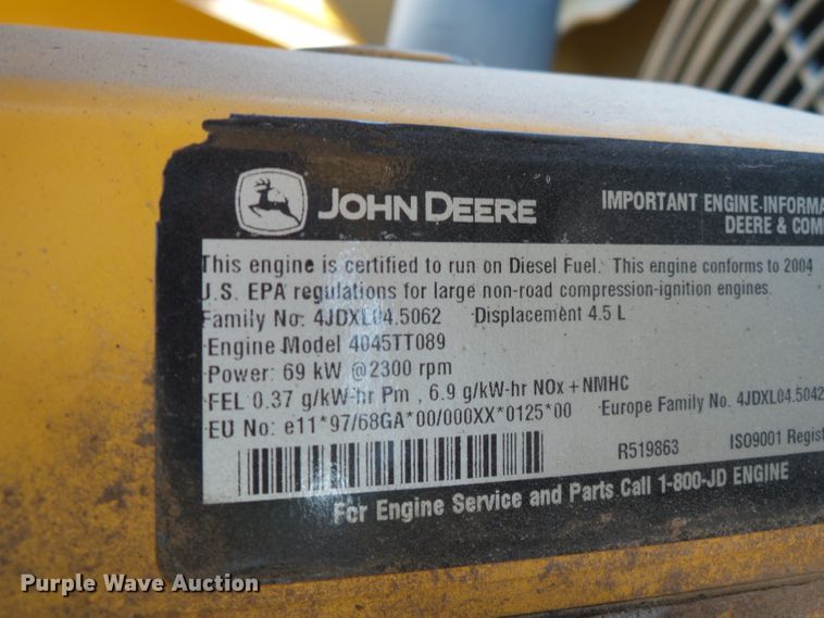 image for item DE8010 2005 John Deere 310SG backhoe