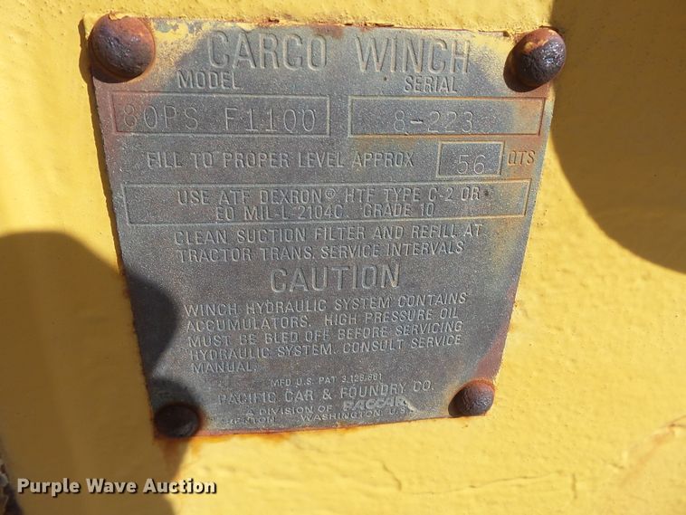 image for item DE8017 Carco 80PSF1100 winch