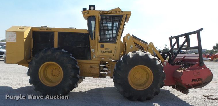 image for item DE8023 2007 Tigercat M726E mulcher