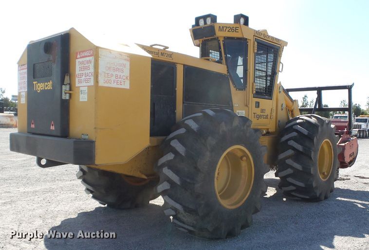 image for item DE8023 2007 Tigercat M726E mulcher