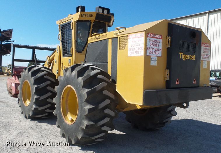 2007 Tigercat M726e Mulcher In Sikeston Mo Item De8023 Sold Purple Wave
