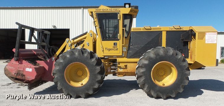 image for item DE8023 2007 Tigercat M726E mulcher