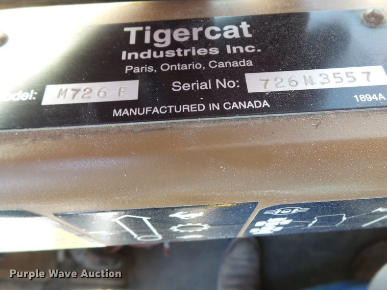 image for item DE8023 2007 Tigercat M726E mulcher