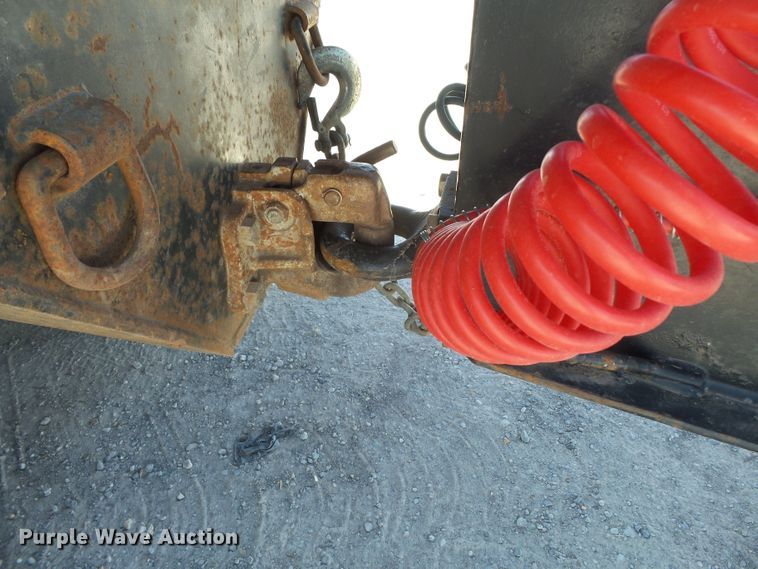 image for item DE8024 2013 Kaufman equipment trailer