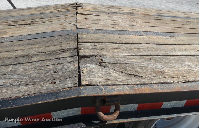 image for item DE8024 2013 Kaufman equipment trailer