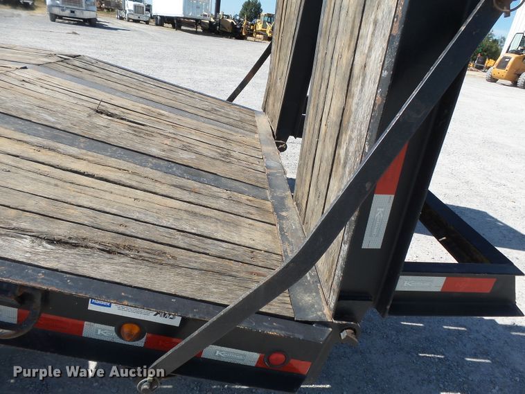 image for item DE8024 2013 Kaufman equipment trailer