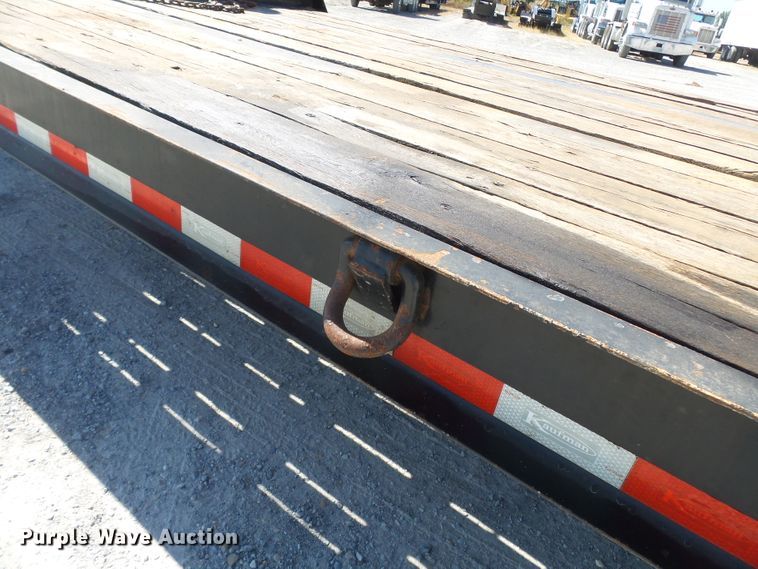 image for item DE8024 2013 Kaufman equipment trailer