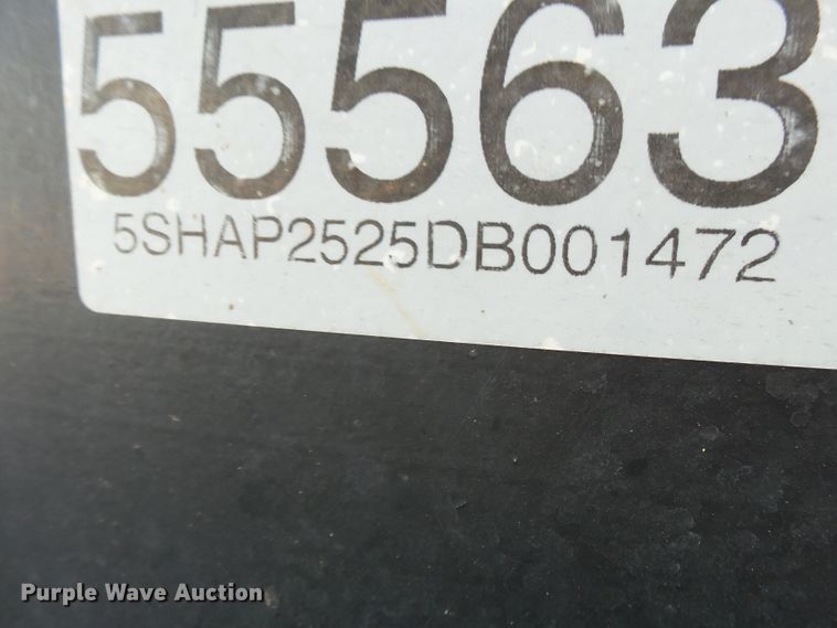 image for item DE8024 2013 Kaufman equipment trailer