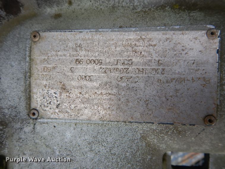 image for item DH6225 Tulsa Rig Iron MCS325 vacuum reclaimer