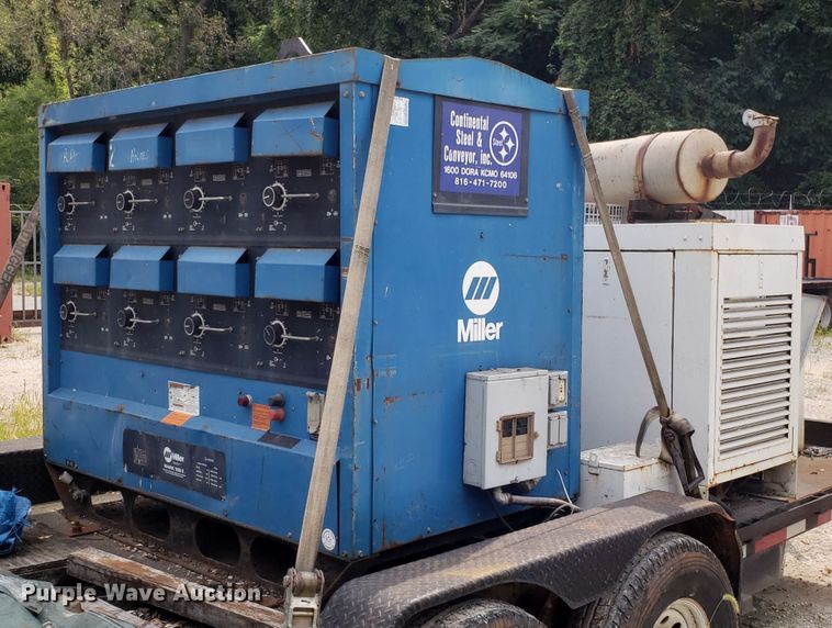 image for item IC9928 Miller Mark VIII-2 8-pack welder