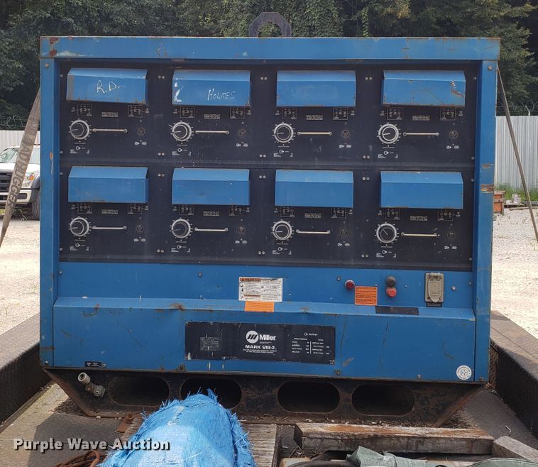 image for item IC9928 Miller Mark VIII-2 8-pack welder