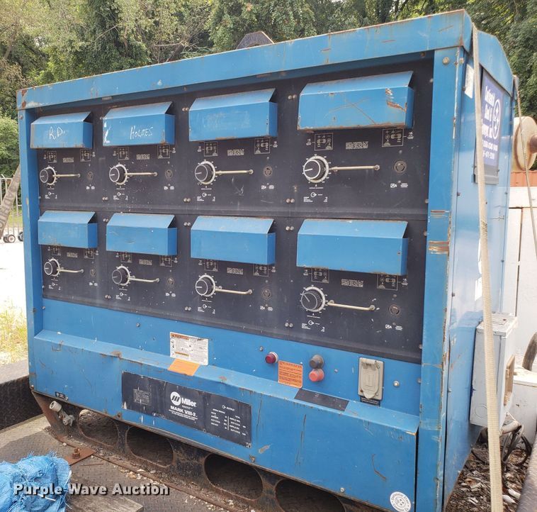 image for item IC9928 Miller Mark VIII-2 8-pack welder