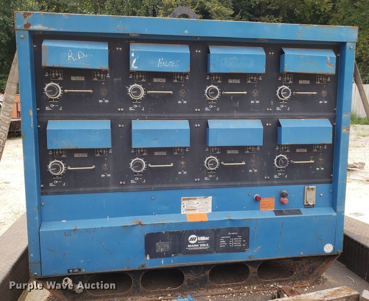 image for item IC9928 Miller Mark VIII-2 8-pack welder