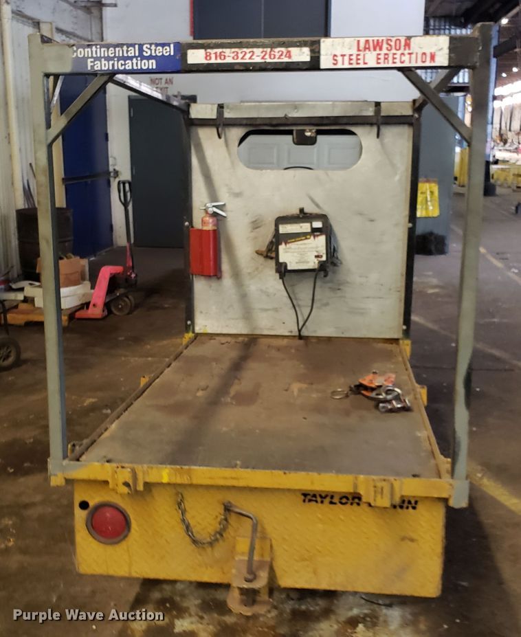 image for item IC9936 Taylor Dunn  utility cart