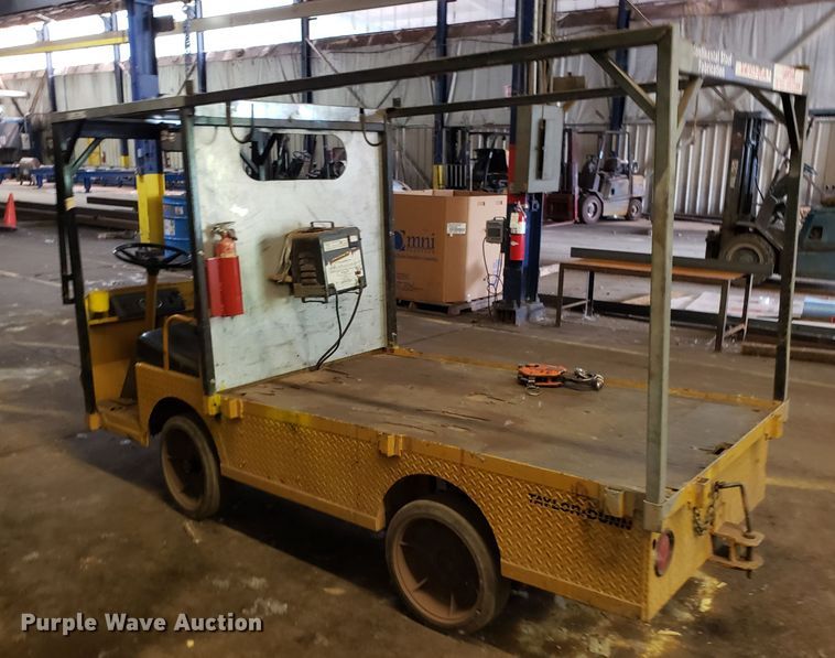 image for item IC9936 Taylor Dunn  utility cart