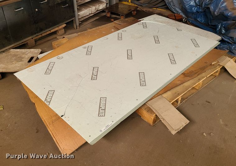 image for item IU9364 (12) sheets of Duraplate trailer wall material