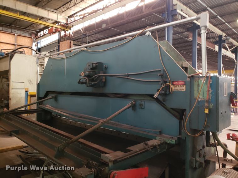 image for item IU9366 Hercules hydraulic sheet metal shear