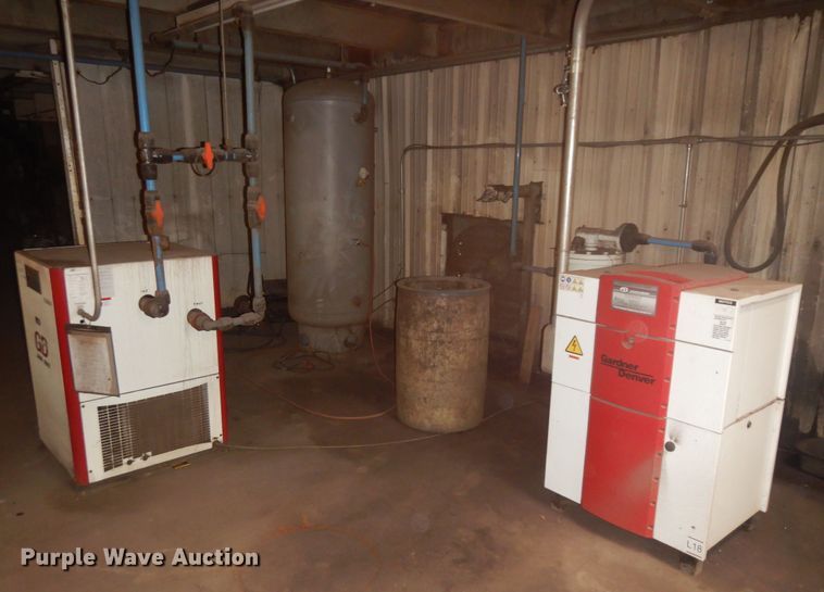 image for item KU9217 2016 Gardner Denver L15-22A air compressor system