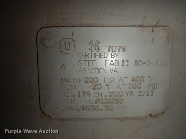 image for item KU9217 2016 Gardner Denver L15-22A air compressor system