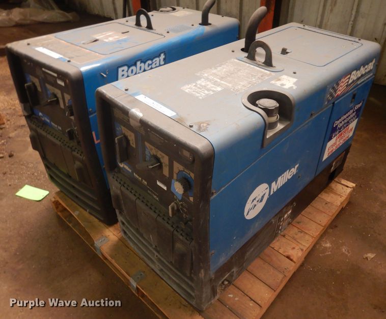 image for item KU9226 Miller Bobcat 250  welder/generator