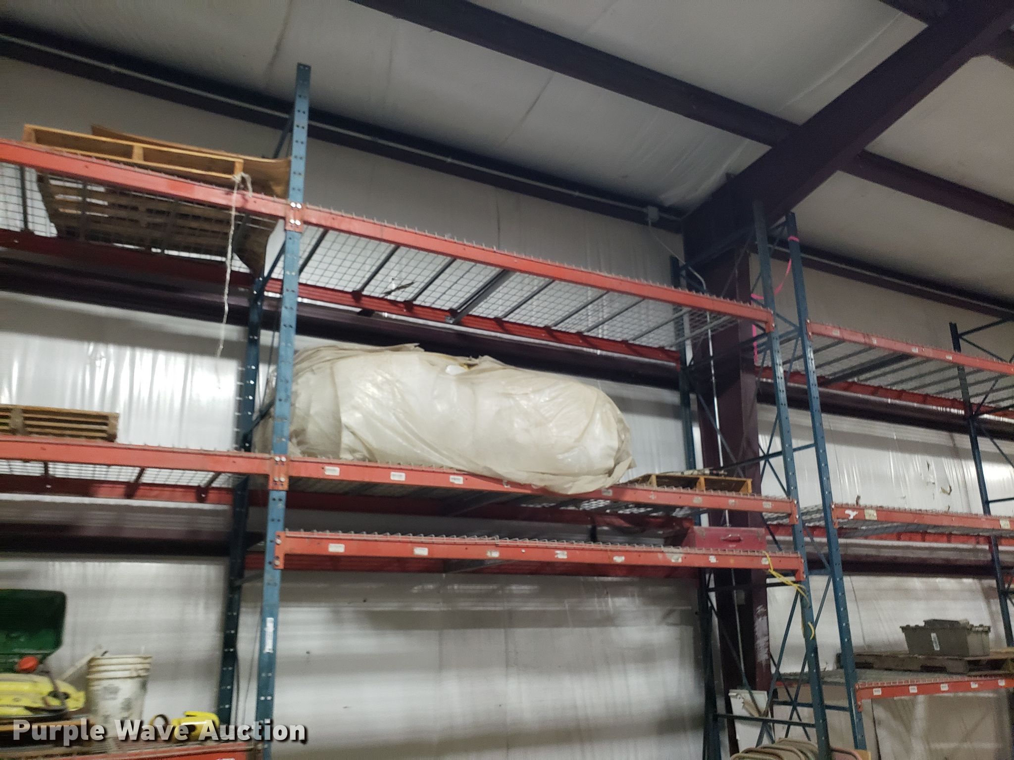 Pallet racking in Kansas City, MO Item IC9918 sold Purple Wave