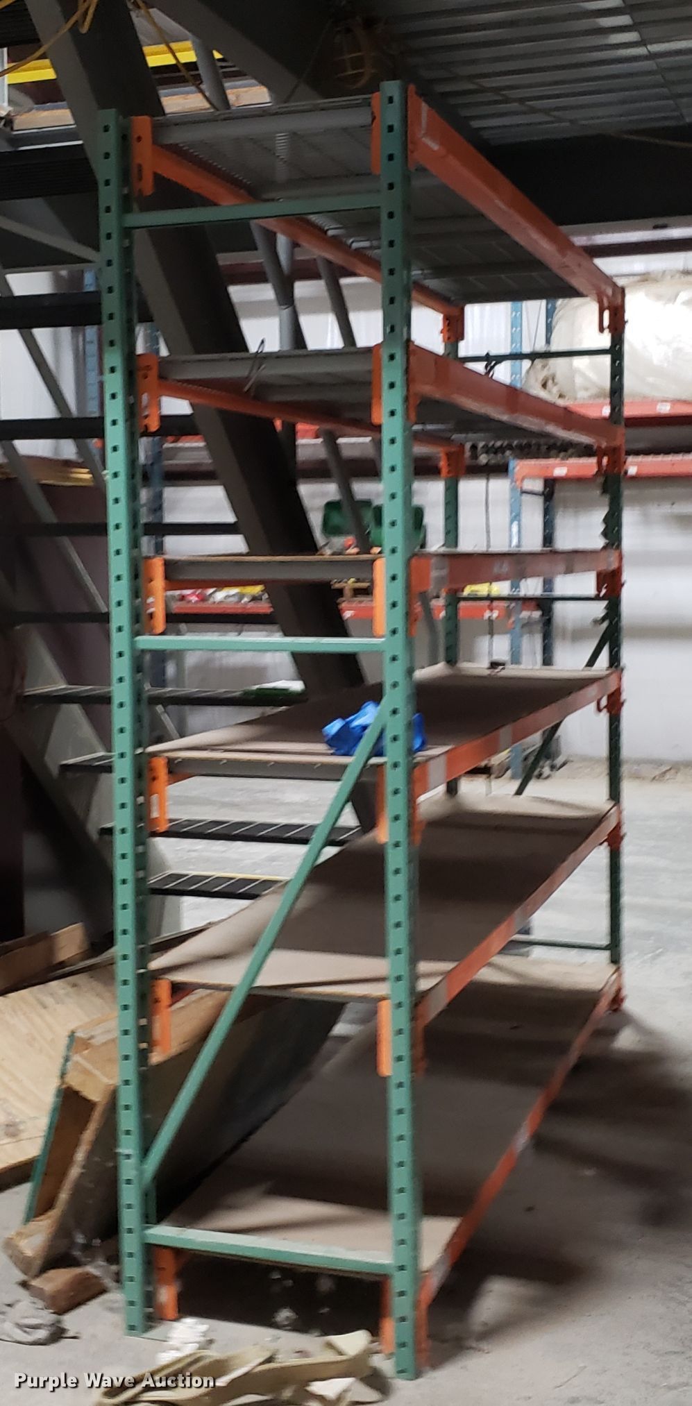 Pallet racking in Kansas City, MO Item IC9920 sold Purple Wave