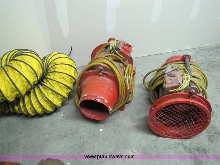 image for item 2003 (2) Navy Standard portable fans