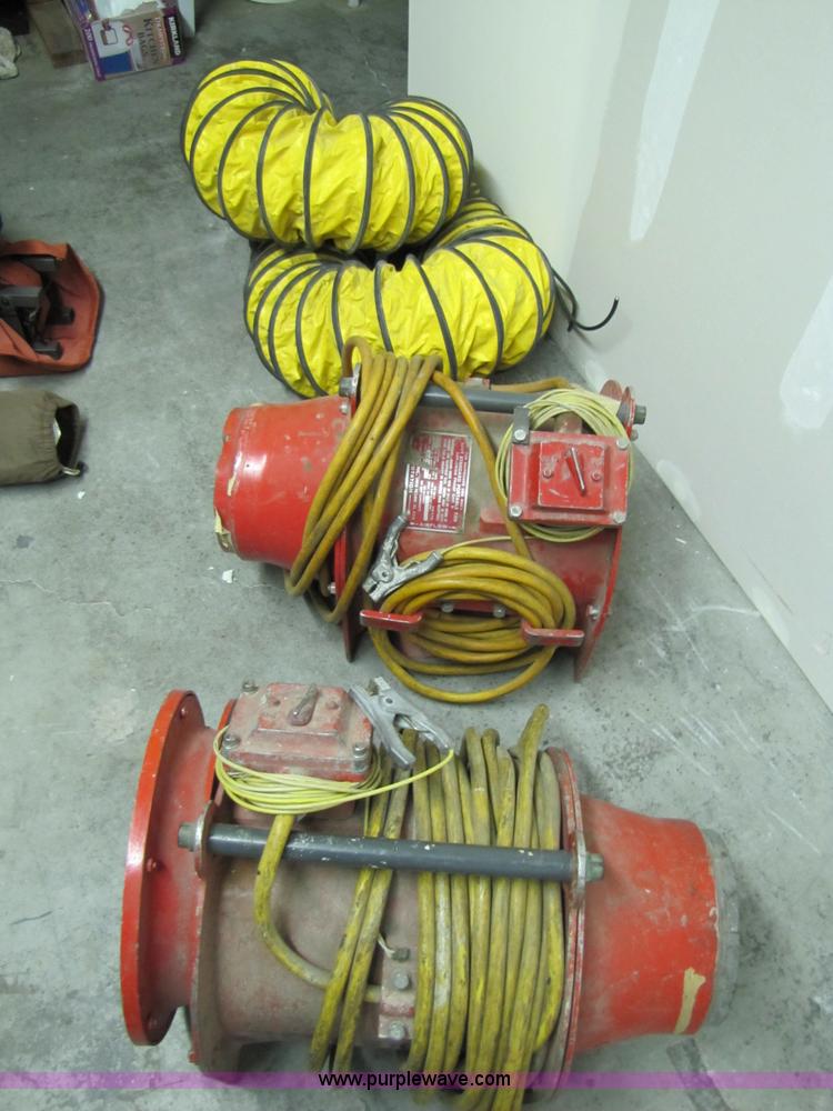 image for item 2003 (2) Navy Standard portable fans