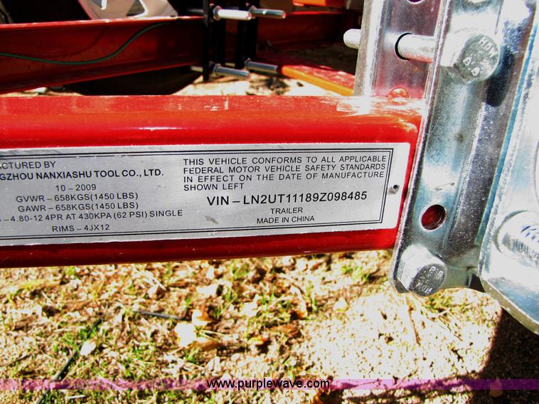 image for item 2005 Utility trailer