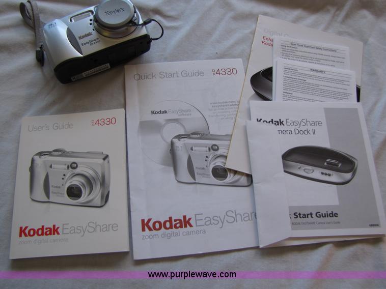 image for item 3404 Kodak DX4330 Camera