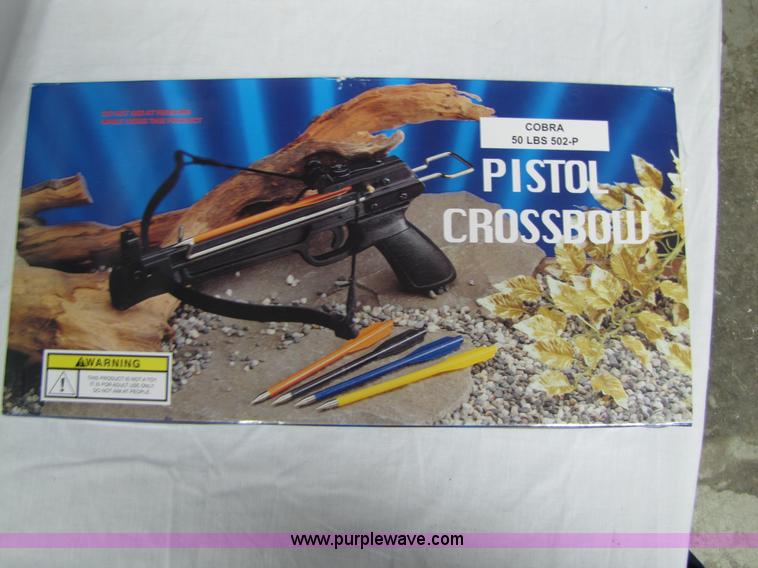 image for item 3581 Cobra Pistol Crossbow with four arrows