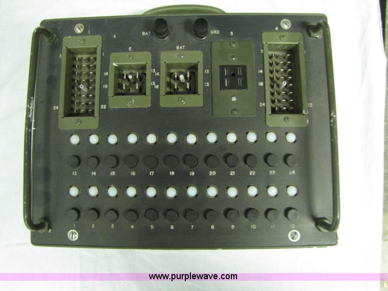 image for item 3584 Military patching and power cable