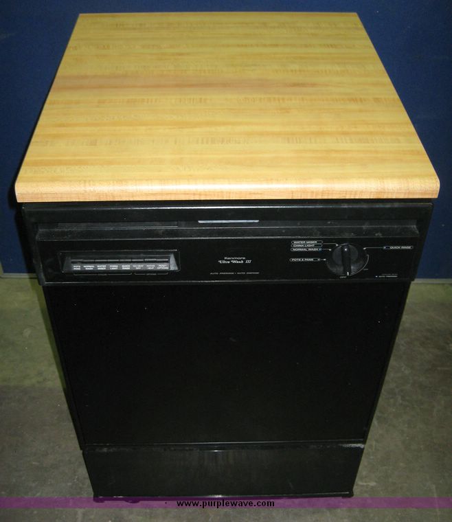 kenmore ultra wash 3 portable dishwasher