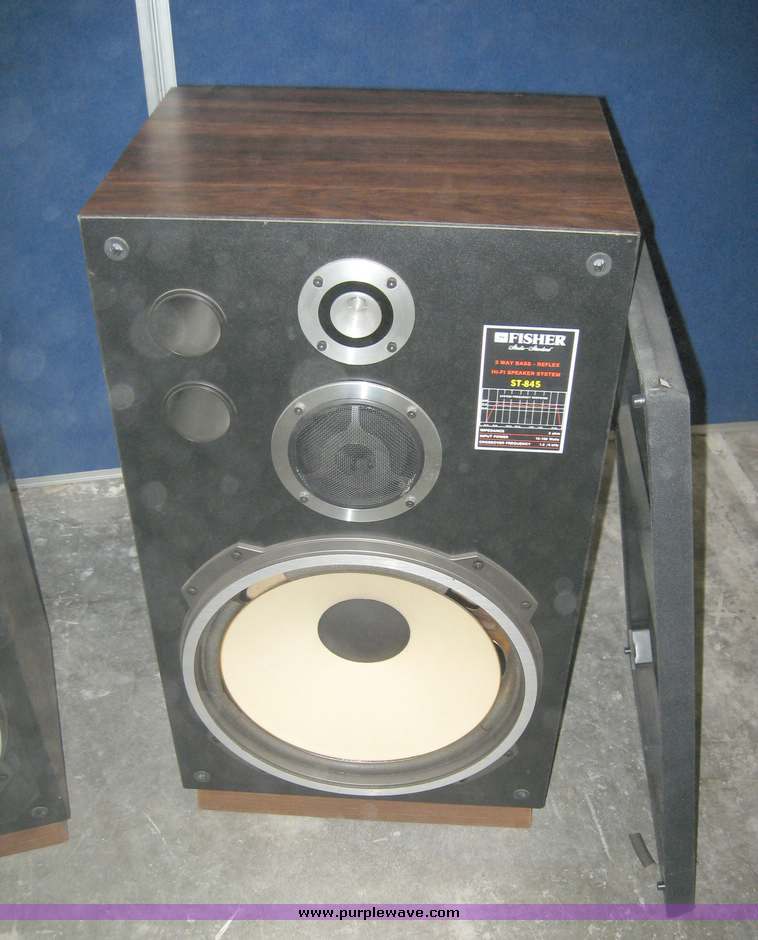 fisher st 845 speakers